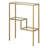 Lovett 22'' Glass Top Console Table-1248255057