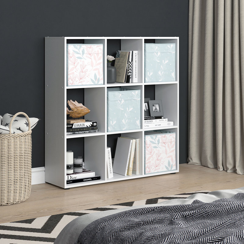 Caire 108cm H x 104cm W Cube Bookcase