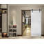 Porte de grange peinte 84 po 84 po-96269100-96269105