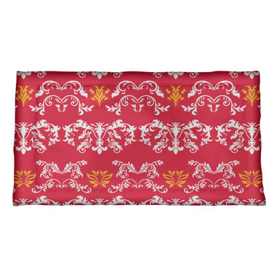 Football Baroque Pattern Pillow Sham