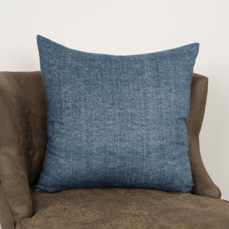 Enora Throw Pillow, Blue
