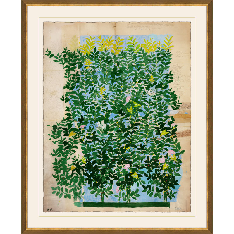Feuilles vertes (Var. 1) par Paule Marrot