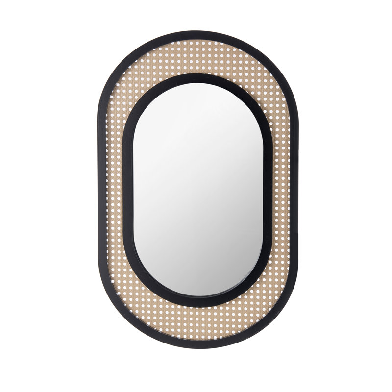 Miroir mural oval