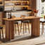 62.99" Long Bar Table, Home Bar Unit