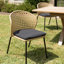 Maday Patio Dining Side Chair with Cushion-295285493-295285450