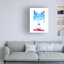 Wrapped Canvas Wall Art - Robert Farkas 'The Guardian' Wall Art for Living Room, Bedroom, or Office Décor  - 14x19