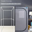 Tente de spa portative à vapeur grise Mini Plus avec générateur et télécommande. Facile à assembler. Chauffez rapidement. . Imperméable et isolant. Chaise. Débit 360. Système. Siège pliable pour améliorer la peau Glow Gen. Simple