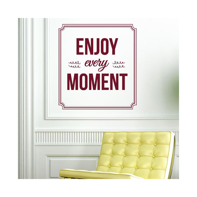 Wall Decal, Orange, Medium