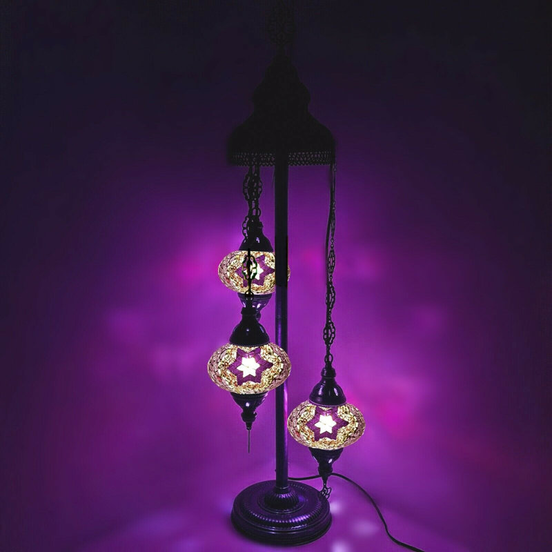 100cm Novelty Floor Lamp, Purple