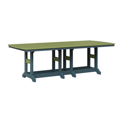 Table de salle à manger rectangulaire 96 po Berlin Gardens Garden Classic