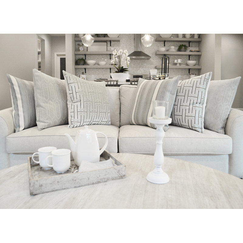 Habitat Pillow Cover & Insert, Glacier, Square 20"