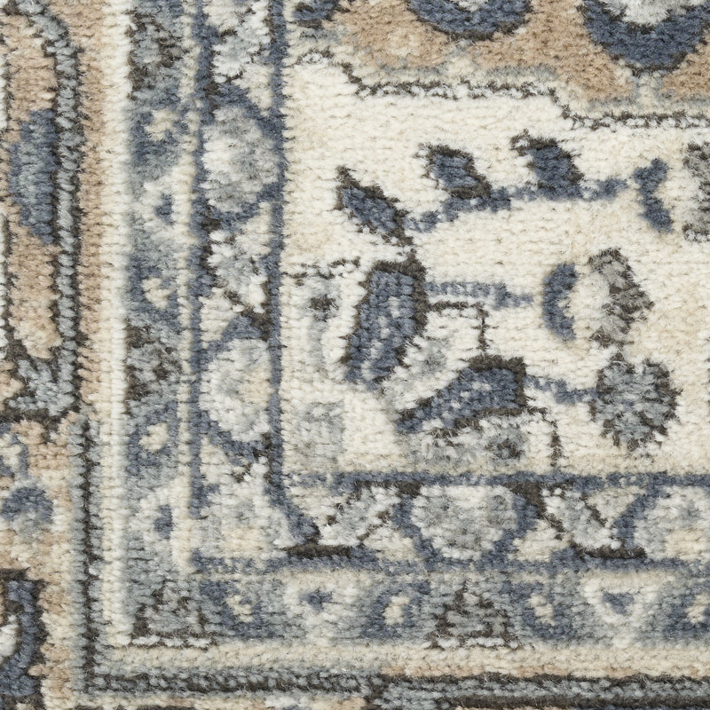 Graelyn Ivory Taupe Vintage Indoor Rug, Runner 2'2" x 10'