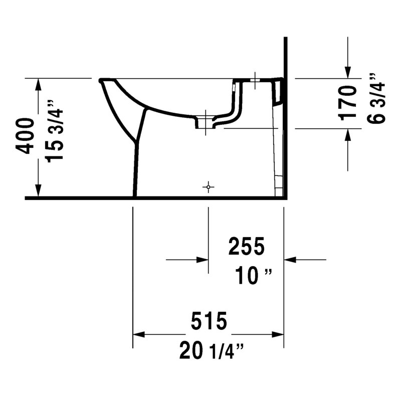 Bidet Darling New 15,75 "