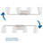 Four-Light Industrial Vanity Light-180493387