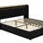 Upholstered Bed, 360 Surround LED Function, Buttons/Apps/Remote Control, Hydraulic Storage Bed With USB Type-C Charging-1183972646-1183972651