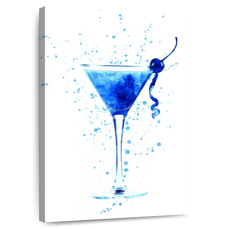 Yarlin Cocktail Drinks Glass WC I, 30" H x 20" W
