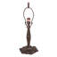 Lampe de table 18,5" oriental pivoine