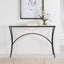 Alayna 48'' W Glass Console Table