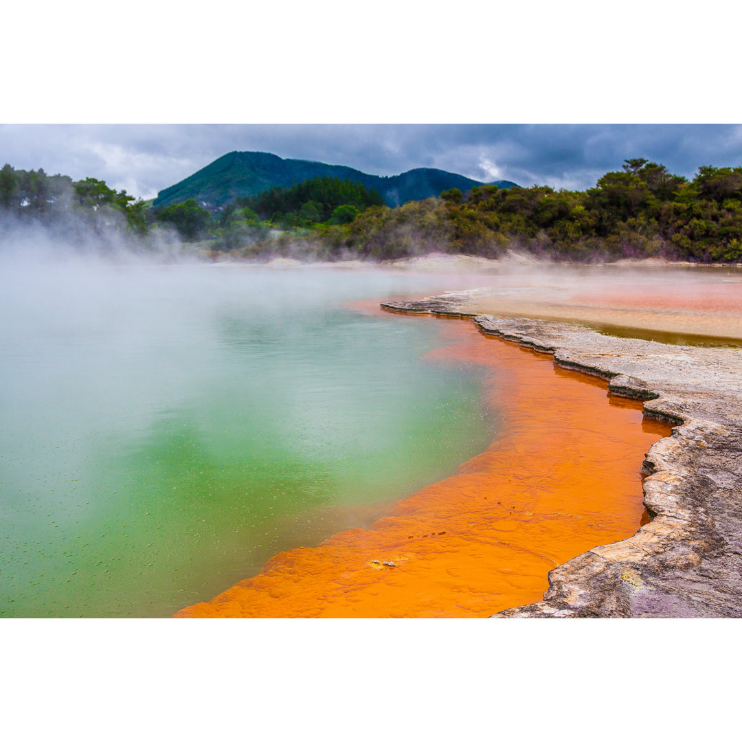 Champagner Pool in Neuseeland