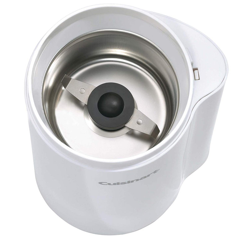 Moulin à café électrique 2,5 onces Cuisinart, Blanc