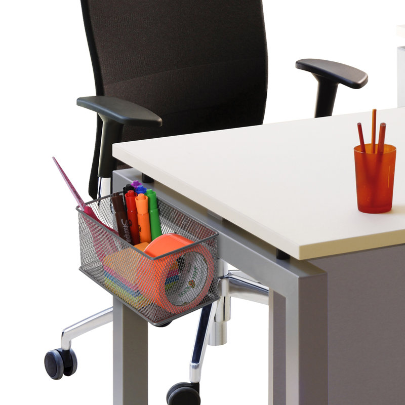Panier en grillage magnétique, H 4,3 po x l 7,75 po x P 4,3 po