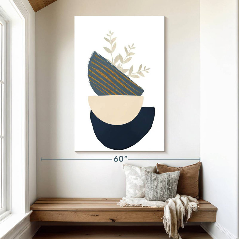 Harnek Boho Blue II, 51" H x 34" W