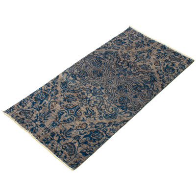 Casara One-of-a-Kind 4'2" X 8'2" New Age Wool Area Rug in