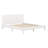 Solid Wood Platform Bed Frame With Headboard-124426359-124426357