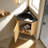 Wall-Mounted Triangular Bathroom Vanity