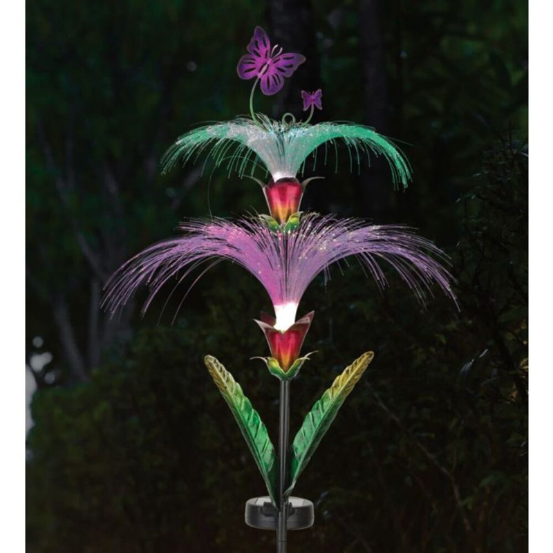 Piquet solaire de fontaine, Papillon
