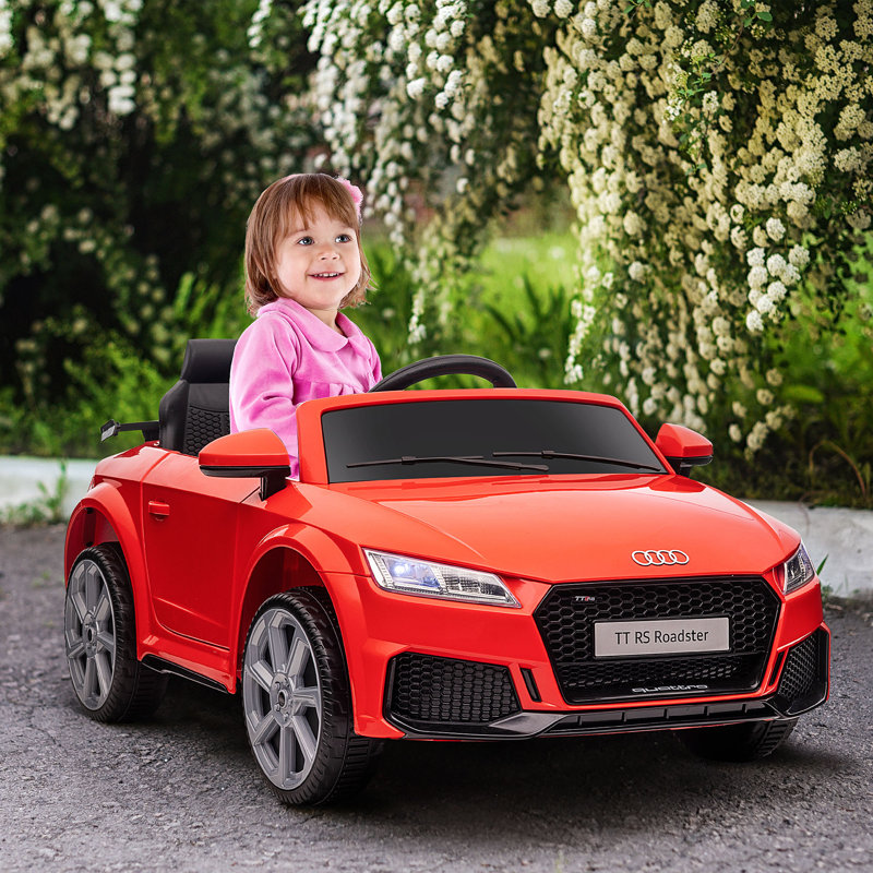 Gregoire Isabelle & Max 12V 1 Seater All-Terrain Vehicles Battery Powered Ride On with Remote Control, Red
