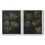 Impression encadrée de tulipes dorées I-Premium - prêt à être accroché - aucun clou requis - aucun clou requis-760182564-760182751