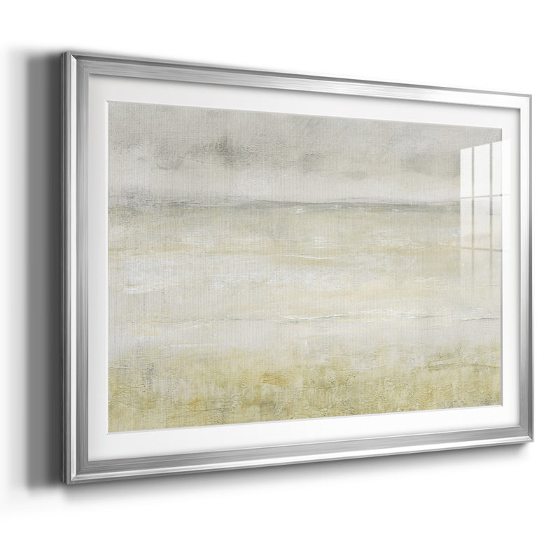 Emballished Squall II, reproduction encadrée sur papier, Argent, H 19 po x l 27 po x P 1,5 po