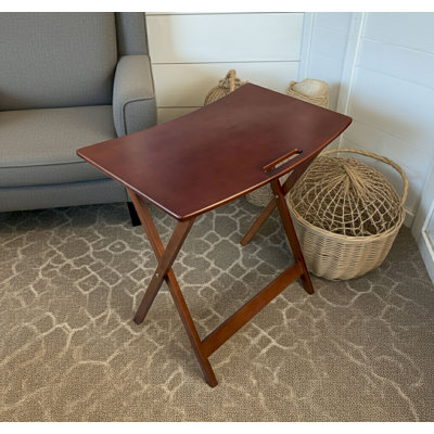 Solid Bamboo Folding Personal Table