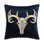 Denver Navy Longhorn Pillow