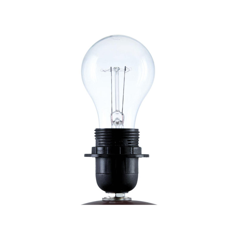 Pramit Accent Table Lamp, Brown