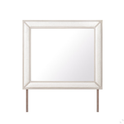 Miroir élégant et rembourré