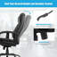 Fauteuil de direction en similicuir Lataisha