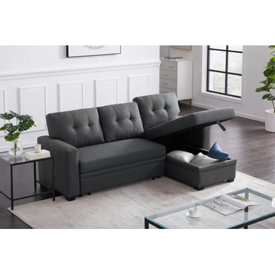 Canapé modulaire rembourré avec méridienne