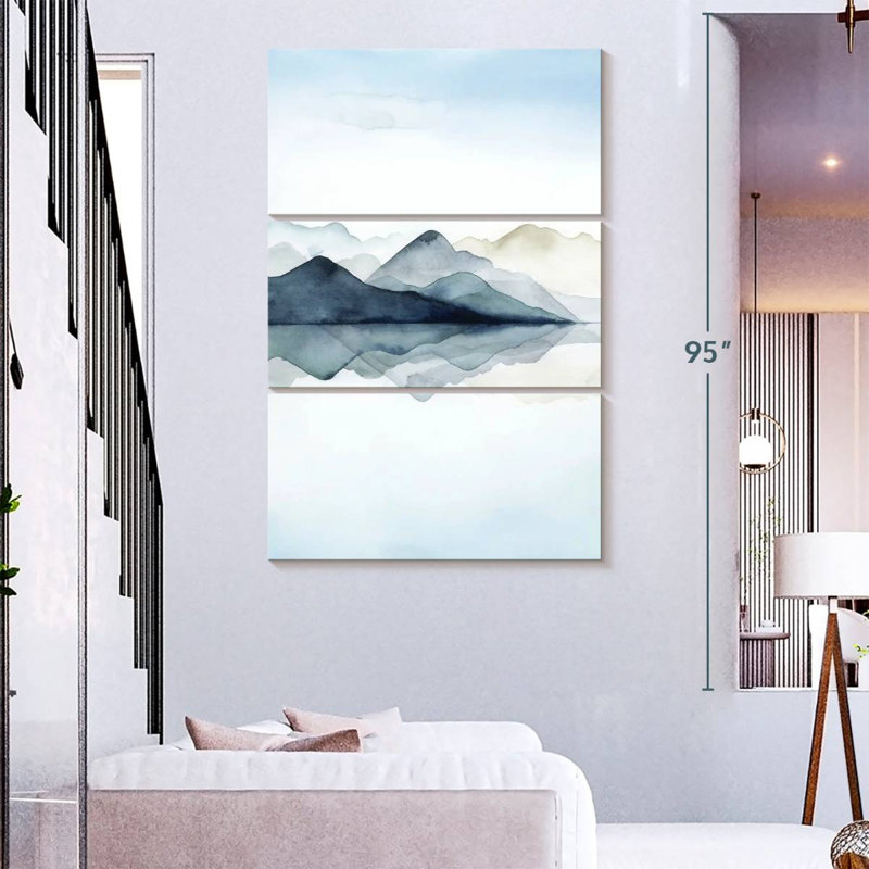Avery Glacial I, 74" H x 48" W