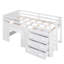 Lit mezzanine avec armoire et tablette-1368861484
