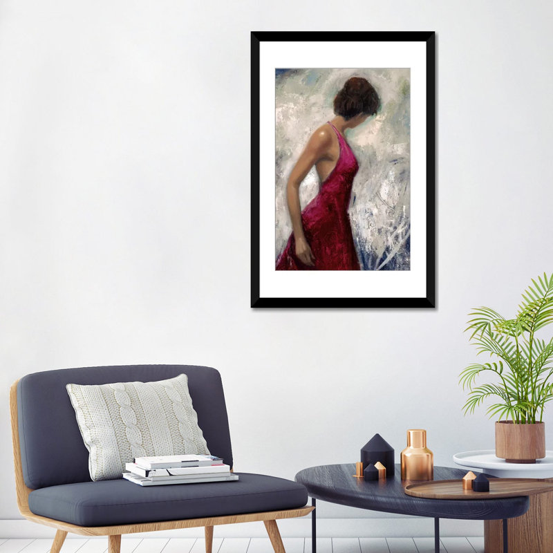 « figures », impression sur toile, H 24 po x l 16 po x P 1 po, Papier d'art encadré noir, Blanc