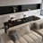 Black Rectangular Solid Wood desk-1551973852