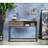 Versatile Rustic Writing Desk With Sturdy Construction And Practical Storage