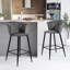 Fleming Upholstered Counter Stool with Metal Frame-1991945757