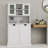 Modern Alvenia Freestanding Linen Cabinet