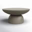 Allegheny 27.5'' Concrete Outdoor Coffee Table