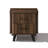 19.6" H Mid Century Modern Nightstand with Drawers, Walnut Night stand