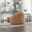 Pouf-canapé avec rembourrage en mousse haute pression et repose-pieds-134768675
