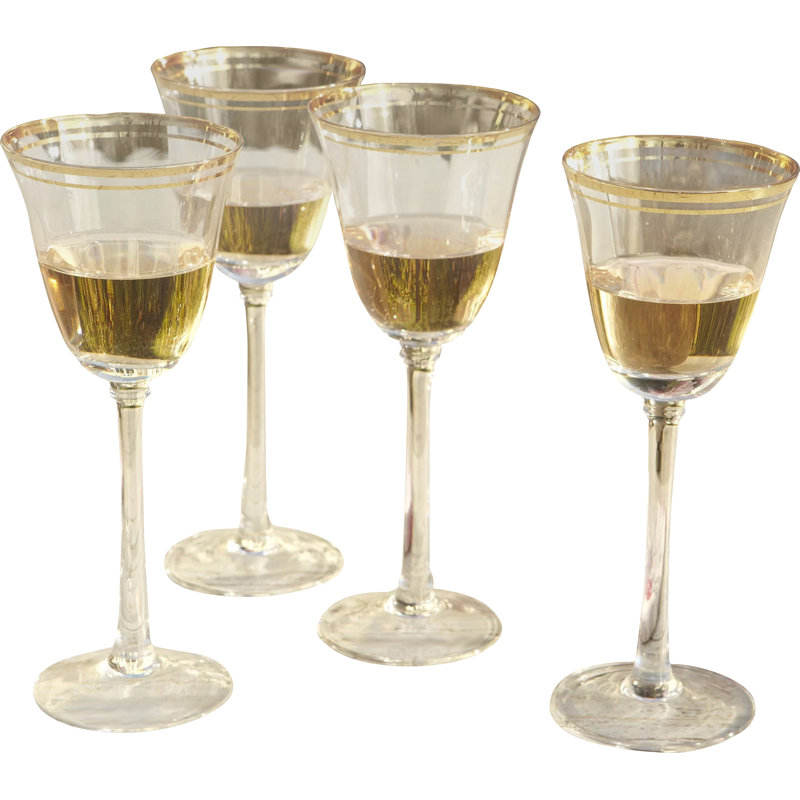 6 oz. Isalei Verre de cristal, Or